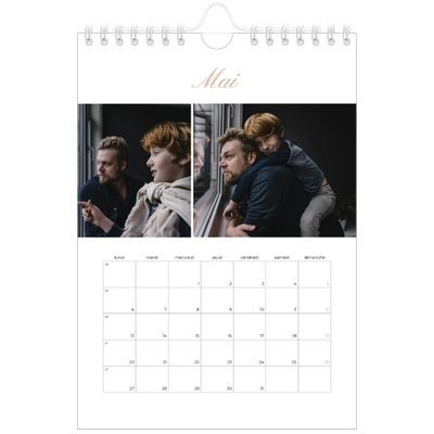 Calendrier photo A5 — Diaporama [couverture]