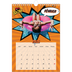 Calendrier photo A4 (20 x 30 cm) — Bande dessinée [Février]