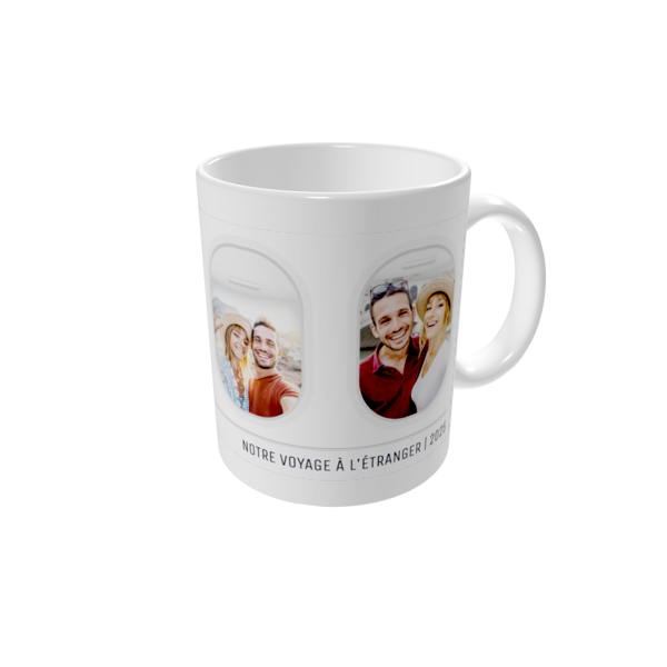 Mug personnalisé — Fenêtre d'avion
