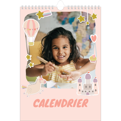 Calendrier photo A4 (20 x 30 cm) — Licorne magique [couverture]