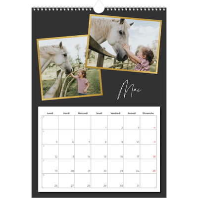 A3 Calendrier annuel — Tellement de souvenirs [couverture]