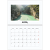 Calendrier photo A4 double (30 x 40 cm) — Simple photo [Avril]