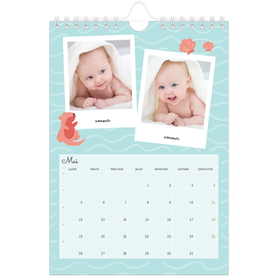 Calendrier photo A5 — Mes petits animaux [couverture]