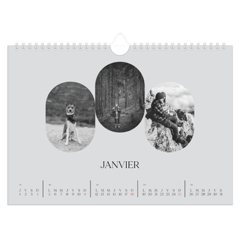 Calendrier photo A4 — Sur la route