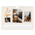 Calendrier photo A4 — Scrapbook vintage [Avril]