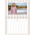 Calendrier photo A4 double (30 x 40 cm) — Lettrages et rayures [Février]