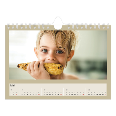 Calendrier photo A5 — Terracotta [couverture]