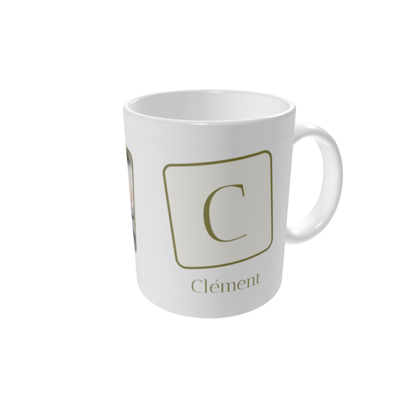 Mug personnalisé — Jeu de lettres