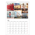 Calendrier photo A4 (20 x 30 cm) — Diaporama asymétrique [couverture]