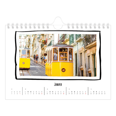 Calendrier photo A5 — Instants d'album photo [Janvier]