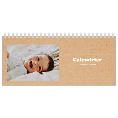 Calendrier de bureau — Chronique de l'année [couverture]