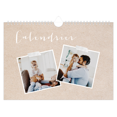 Calendrier photo A4 — Calendrier-album [couverture]