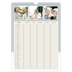 Calendrier familial A3 — Agenda palette naturelle - Famille de 5 [couverture]