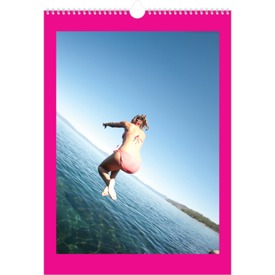 A3 Calendrier annuel — Panel de couleur [couverture]