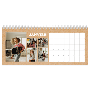 Calendrier de bureau — Chronique de l'année