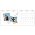 Calendrier de bureau — Esprit scrapbook [Février]