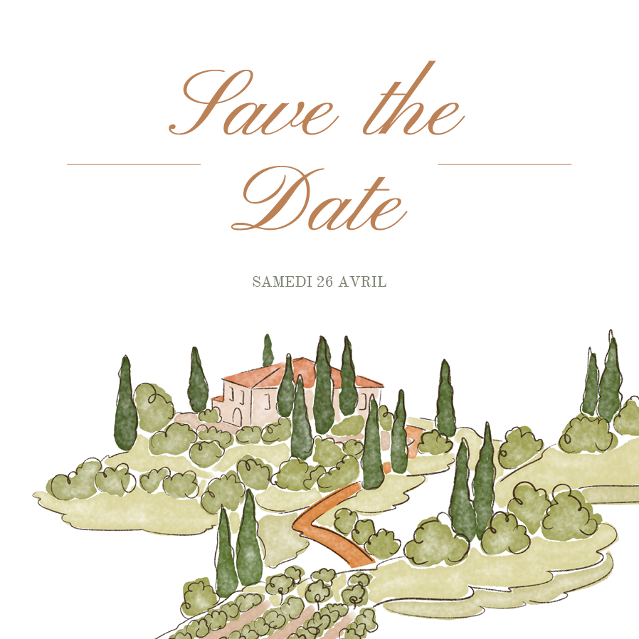 Save the date — Aquarelle et poésie