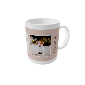 Mug personnalisé — Chien élégant