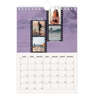 Calendrier photo A5 — Envie d'aventures [Avril]