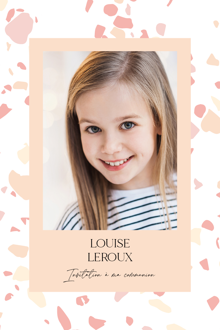 Cartons d'invitation — Terrazzo