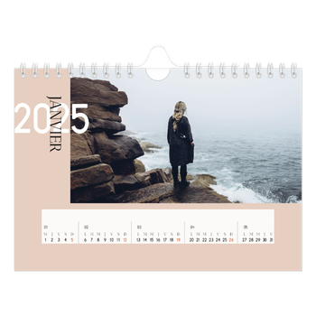 Calendrier photo A5 — Superposition