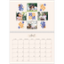 Calendrier photo A4 double (30 x 40 cm) — Coraux minimalistes [couverture]