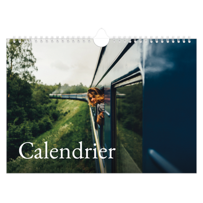 Calendrier photo A4 — Superposition classique [couverture]