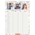 Calendrier familial A3 — Agenda rustique - Famille de 3 [couverture]