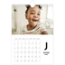 Calendrier photo A5 — Projecteur sur les lettres [Janvier]