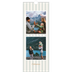 Calendrier mural long  — Lettrages et rayures [couverture]