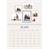 Calendrier photo A4 double (30 x 40 cm) — Galerie de mur photo [Mars]