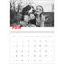 Calendrier photo A4 double (30 x 40 cm) — Une année audacieuse [Janvier]