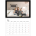 Calendrier photo A4 double (30 x 40 cm) — Bodures noires [Mars]