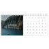Calendrier de bureau — Évasion sans fin [Janvier]