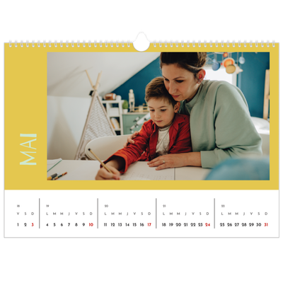 Calendrier photo A3 — Tout en couleurs [couverture]