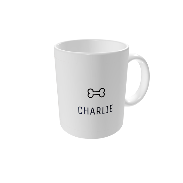 Mug personnalisé — Portrait chiot