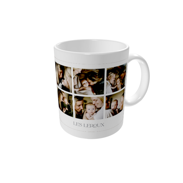 Mug personnalisé — Photos de famille
