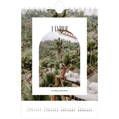 Calendrier photo A5 — L'arche ouverte [Février]