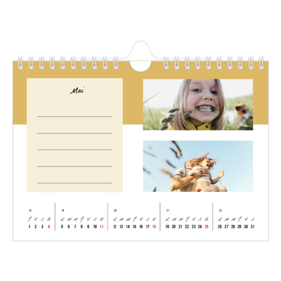 Calendrier photo A5 — Agenda 'To Do' list [couverture]