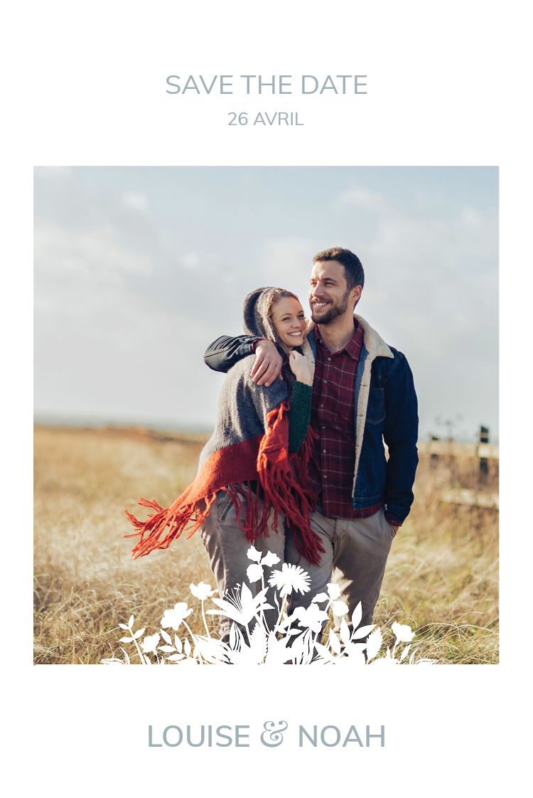 Save the date — Invitation champêtre