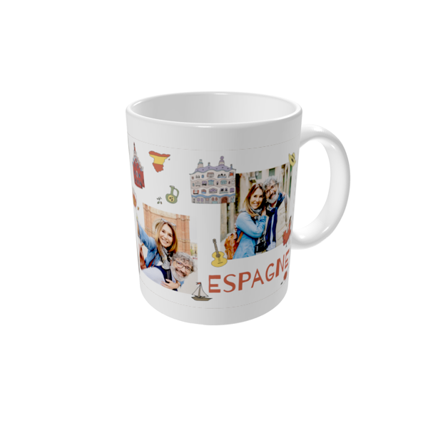 Mug personnalisé — Ambiance espagnole