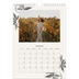 Calendrier photo A4 (20 x 30 cm) — Encre & lierre [Février]