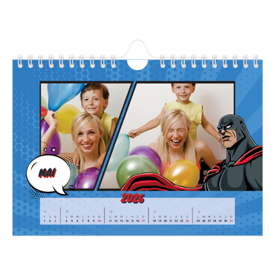 Calendrier photo A5 — Bande dessinée [couverture]