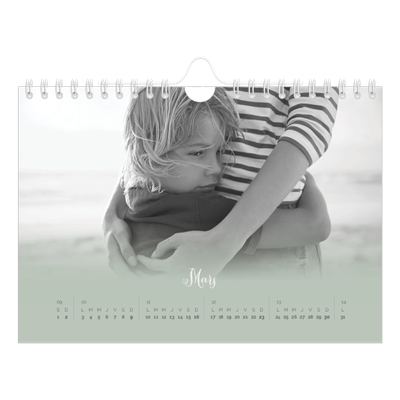 Calendrier photo A5 — Fondu argile [Mars]