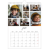 Calendrier photo A4 (20 x 30 cm) — Arrangements photo [Janvier]
