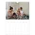 Calendrier photo A4 (20 x 30 cm) — Mois écris à la main [Janvier]