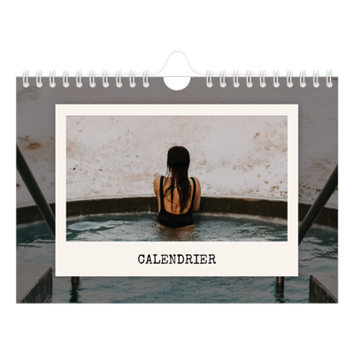 Calendrier photo A5 — L'édition portrait [couverture]