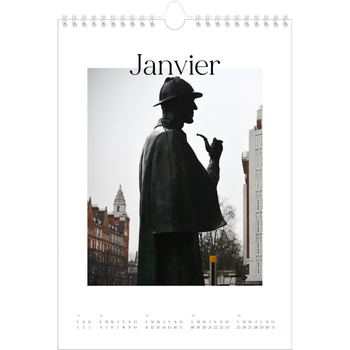 Calendrier photo A4 — Mon carnet de voyage