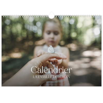 Calendrier photo A3 — Douze jolis mois [couverture]