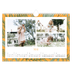Calendrier photo A4 — Papier peint floral [couverture]